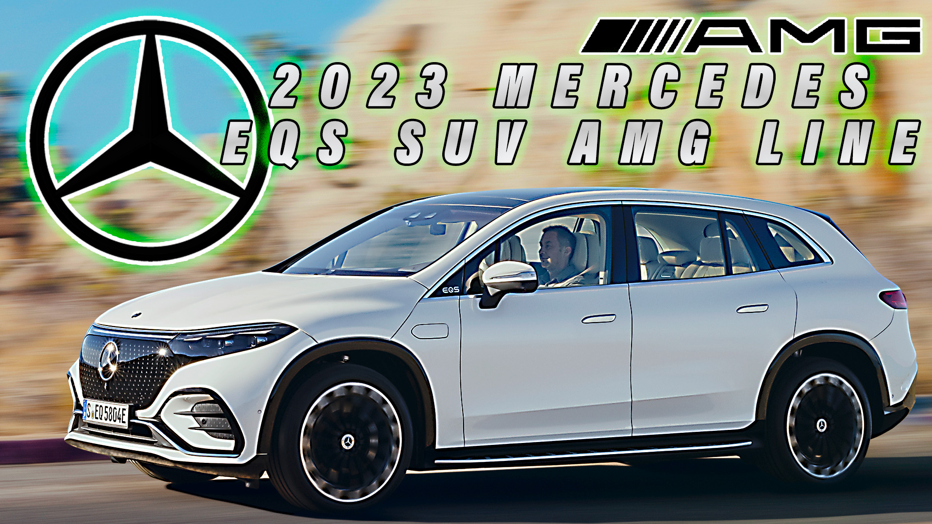 2023 Mercedes EQS SUV AMG Line - Интерьер, Экстерьер и Вождение! смотреть онлайн
