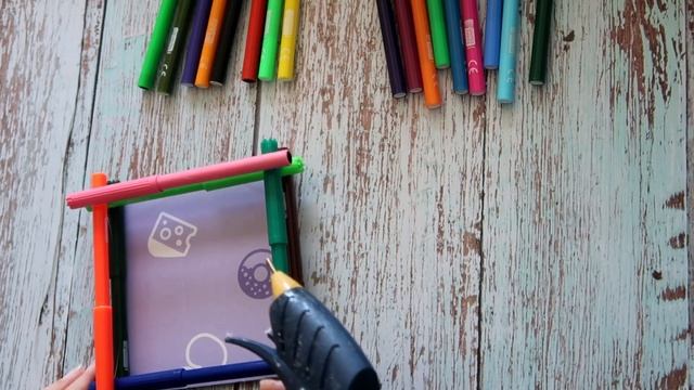Не выбрасывайте старые фломастеры | Органайзер для детской просто и быстро| Мусор в дело смотреть онлайн