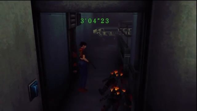 Resident Evil Code Veronica X HD - Battle Game (Claire-A) A-Rank смотреть онлайн