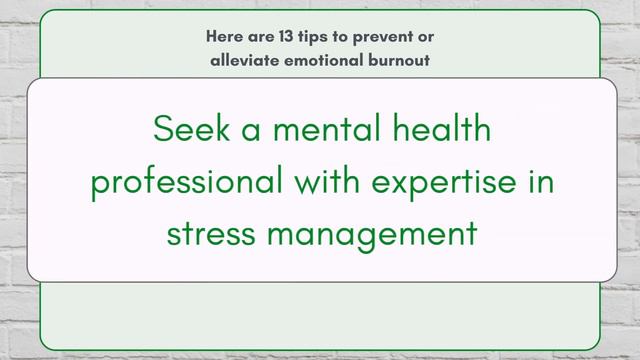 13 Tips to Prevent Emotional Burnout смотреть онлайн
