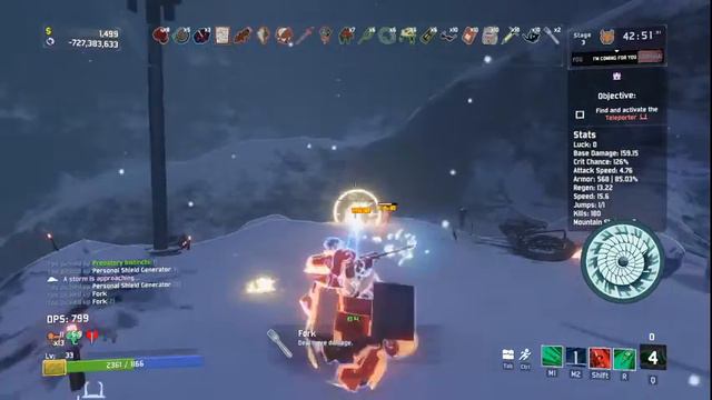 Just a little bit of RoR2 with mods смотреть онлайн