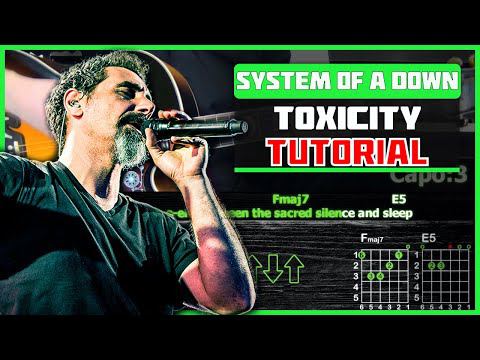 Как Играть System Of A Down - Toxicity на Одной Гитаре за Час! Разбор песни (табы, аккорды и бой) смотреть онлайн