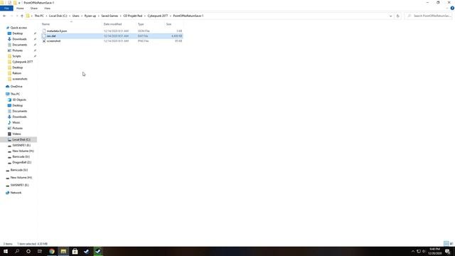 Where to Find your Save Files in Cyberpunk 2077 | Don't Go over 8MB ! |For Consoles Read Descriptio смотреть онлайн