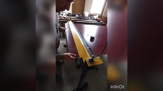 Листогибочный станок своими руками смотреть онлайн