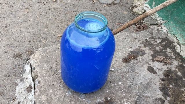 Медный купорос. Первая обработка сада. Защита деревьев от болезней и вредителей. смотреть онлайн