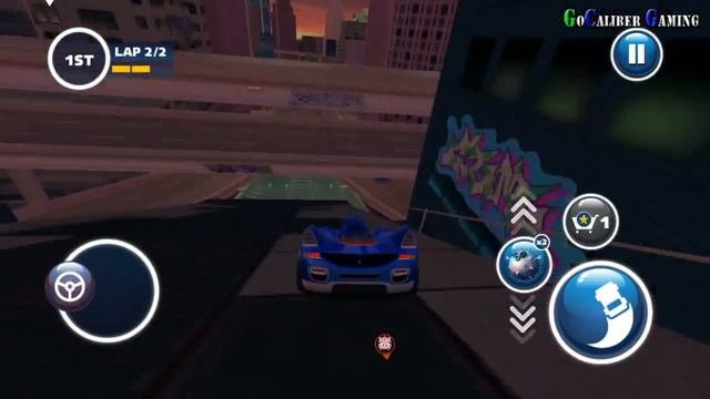 Sonic All Star Racing Transformed Android Walkthrough - Part 16 - World Tour: Moonlight Park смотреть онлайн
