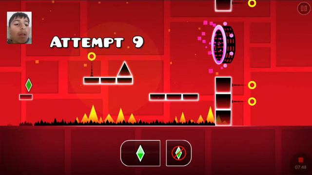 Победил в 1 раунде в игре geometry dash lite смотреть онлайн