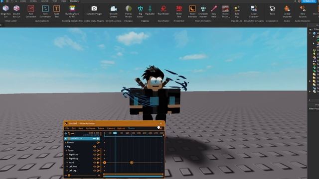 КАК ДЕЛАТЬ АНИМАЦИИ В РОБЛОКС СТУДИО? ТУТОРИАЛ ПО MOON ANIMATOR! смотреть онлайн