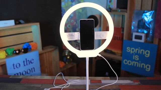 Yongnuo YN-128 портативный кольцевой свет обзор от Фотосклад.ру смотреть онлайн