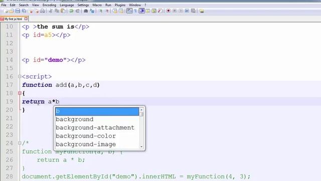 How to Create Functions in Javascript -- English 15-vlr training смотреть онлайн