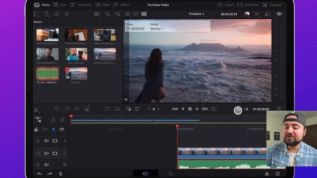 DaVinci Resolve for iPad Editing Tutorial (Beginners Guide) смотреть онлайн
