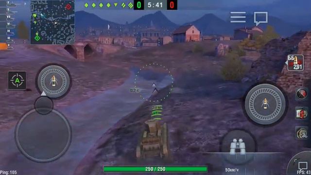 Wot Blitz  пасхалки на карте Виноградники смотреть онлайн