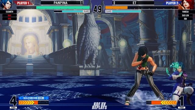 KOF XV ? ET (Vanessa/Duo Lon/Kim) vs Panpina (Ralf/Ryo/Elisabeth) смотреть онлайн