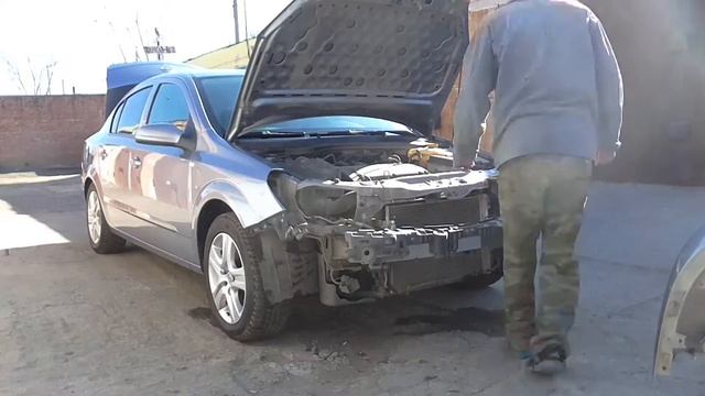 Покраска авто Пайка бампера OPEL Astra смотреть онлайн