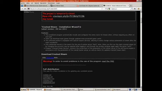 Download the current crack of steam here [2011 and NO SURVEY DOWNLOADS] смотреть онлайн