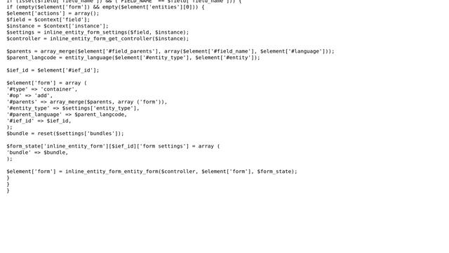 Drupal: Inline Entity Form - start with first new node open (2 Solutions!!) смотреть онлайн