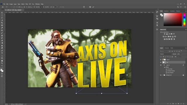 Apex Legends Thumbnail Template Free! PSD Template | Photoshop Tutorial смотреть онлайн