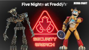 Глэмрок -Эндоскелет Фнаф 9 из пластилина |Лепка Craft