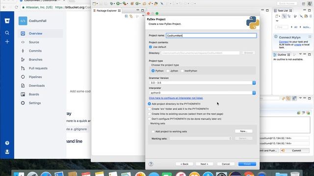 How to Create A Bitbucket Repository for a Python Project смотреть онлайн