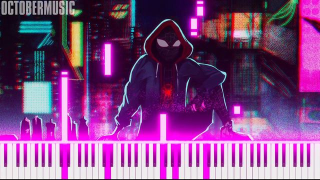 SPIDER-MAN: ACROSS THE SPIDER-VERSE - What's Up Danger | HARD Piano Tutorial by OCTOBER смотреть онлайн