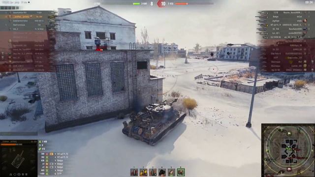 Объект 268 - 12 411 Урона, 6 Фрагов на Затеряном Городе!. смотреть онлайн