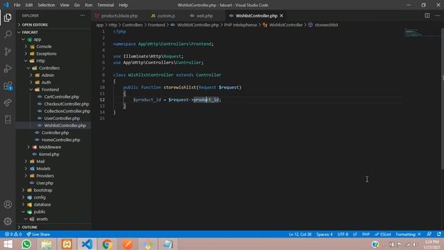 Laravel5.8 Ecom Part-51 WishList (A): How to make wishlist in ecommerce and add products to it -Aja смотреть онлайн