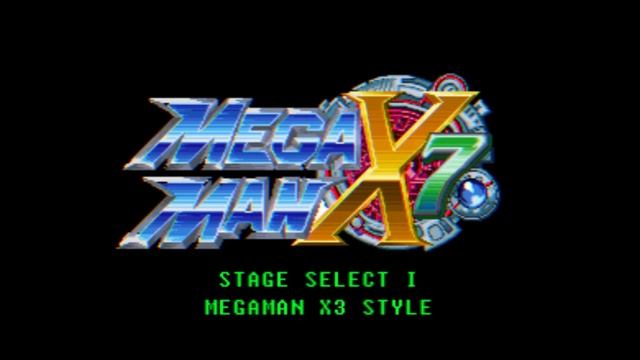 Megaman X7 Stage Select I SNES смотреть онлайн