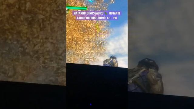 MATAND0 DINOSSAURO ? MUTANTEEARTH DEFENSE FORCE 4.1 - PC #shorts #earthdefenseforce #global #jogo смотреть онлайн