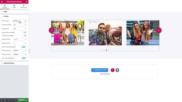 JetElements: How to Use Advanced Carousel Widget смотреть онлайн