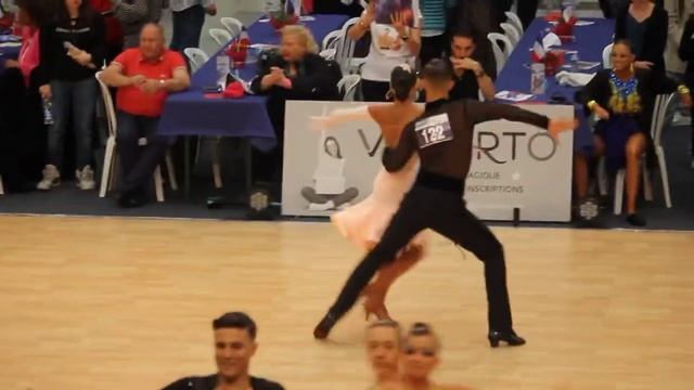 Calvin DESROSIERS & Emma BOUMEZIREN - Ch. de France Latine 2022 (Samba) смотреть онлайн