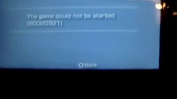 PSP - ISO Games Error