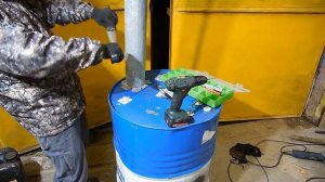 Бочка для сжигания мусора своими руками за пару часов.