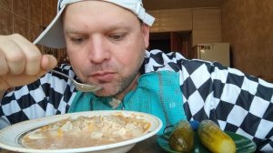 ОБЖОР гречнево-рисовый суп/мукбанг ПП завтрак