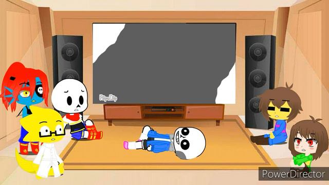 Undertale React to VHS!SANS VS SANS AU смотреть онлайн