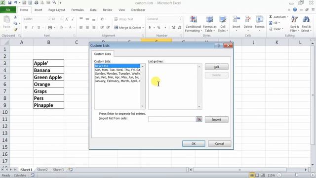 Create List Without Typing ? Fast Data Entry के लिए Excel में सीखो ? Custom List смотреть онлайн