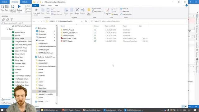 RPA Fridays #15 - UiPath Project: Advanced Excel Data Manipulation (1/2) смотреть онлайн
