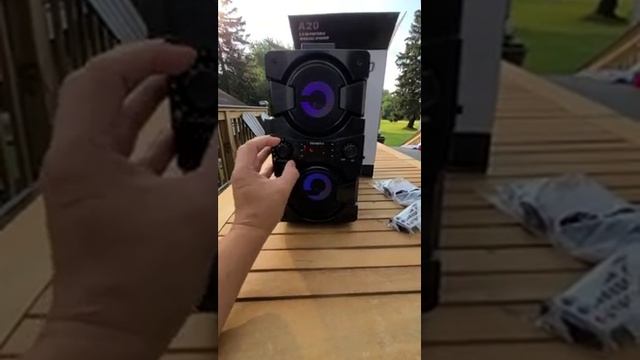 TENMIYA 60W Bluetooth Speakers Portable Wireless Speaker with Double Subwoofer Heavy Bass, FM Radio смотреть онлайн