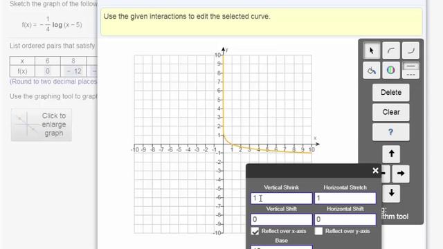 Graphing a Logarithmic Function on MathXL смотреть онлайн