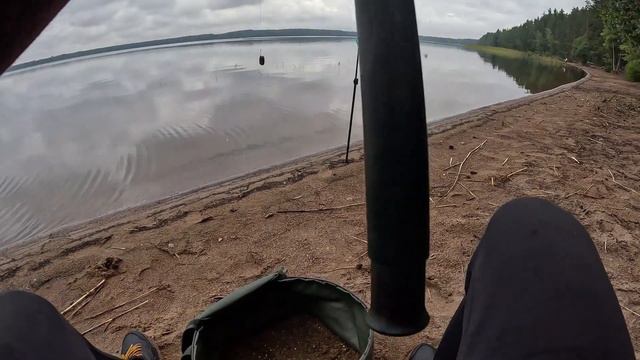 Рыбалка в Карелии l Чистое озеро l Дал Бой Плотве l Ловлю и готовлю рыбу на природе l смотреть онлайн