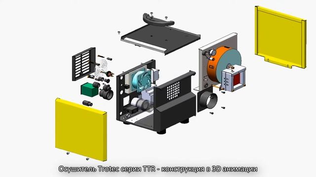 Адсорбционные осушители Totec серии TTR. Полный обзор конструкции смотреть онлайн
