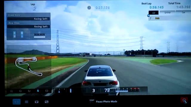 GT5 - Time Trial - Tsukuba - BMW M3 - Ace 00:57.777 смотреть онлайн