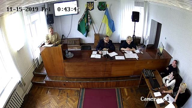 Позачергова 50 сесія Іванківської районної ради VII скликання (15.11.2019). Камера 2. Ч.1. смотреть онлайн