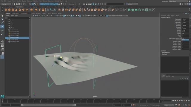 Maya 2022 Falloffs: Falloff Nodes смотреть онлайн