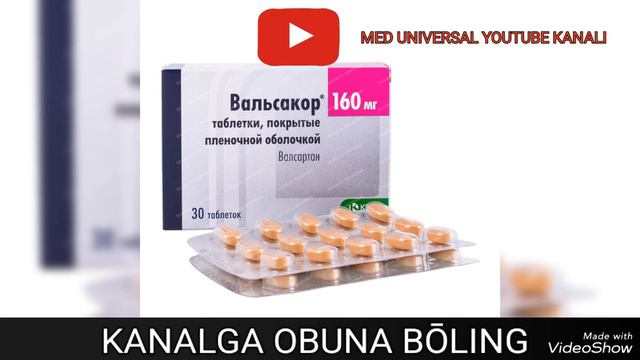 ВАЛЬСАКОР ТАБЛЕТКАСИ ХАҚИДА МАЬЛУМОТ.VALSAKOR TABLETKASI HAQIDA MA'LUMOT. #VALSAKOR #ВАЛЬСАКОР