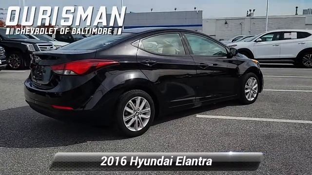 Used 2016 Hyundai Elantra SE, Baltimore, MD P1852