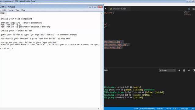 How To Create NPM Package in Angular 2 | Part - 1 смотреть онлайн