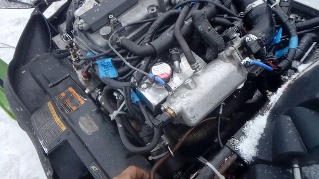 снегоход с двигателем K6at первые выводы смотреть онлайн