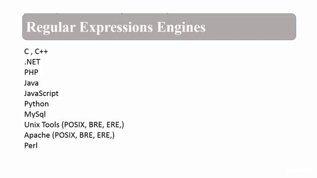 The Complete Regular Expressions Course with Exercises : RE Engines смотреть онлайн