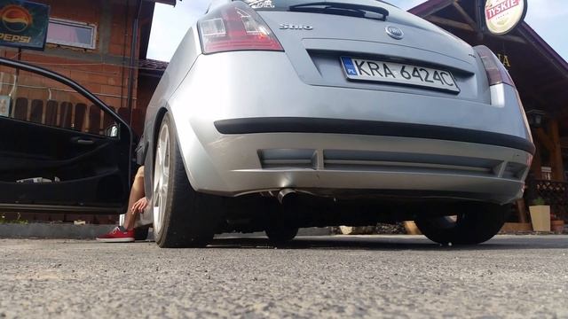 Fiat Stilo 1.9 JTD 8v streight exhaust sound смотреть онлайн