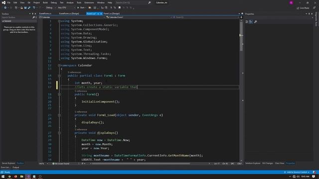 Part 2 | How to Create a Calendar | Add Events | C# Windows Form смотреть онлайн